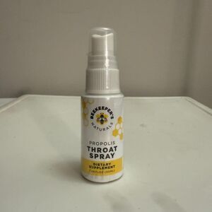 Beekeeper's Naturals Propolis Immune Support Throat Spray, Sealed - New